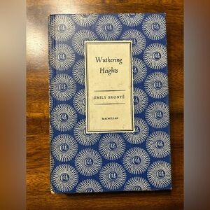 Vintage 1960 Wuthering Heights Emily Brontë Macmillan Canada Study Edition